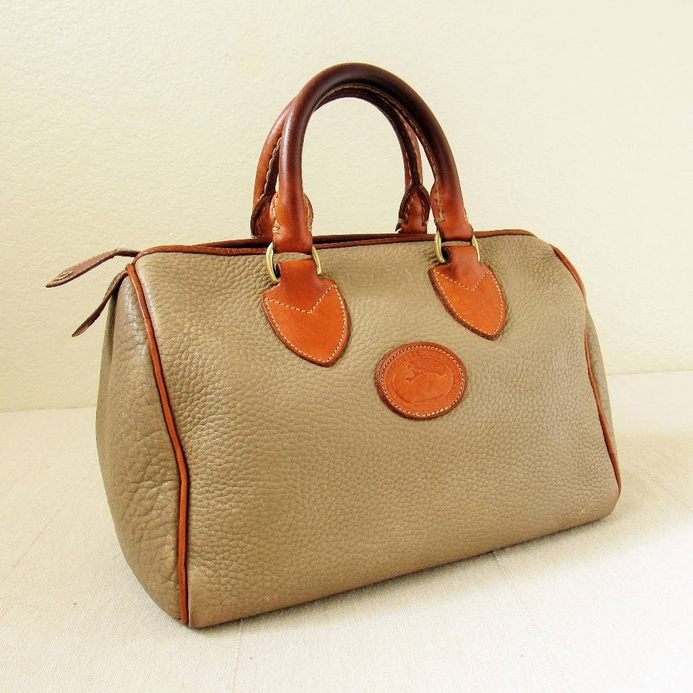 • Vintage Dooney & Bourke Leather Satchel •
